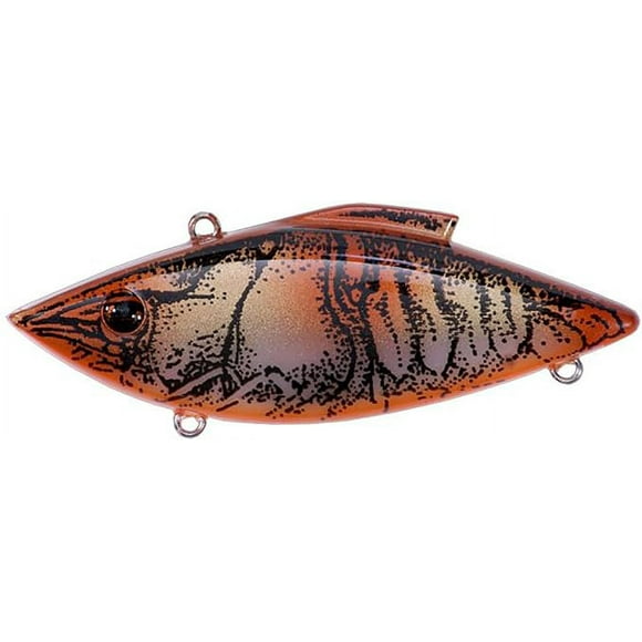 Bill Lewis Lifelike Vibrations Rat-L-Trap 1/2 OZ Lipless Crankbait Fishing Wobble Sinking Lure for Black Bass, Trout, Walleye, Pike, Salmon