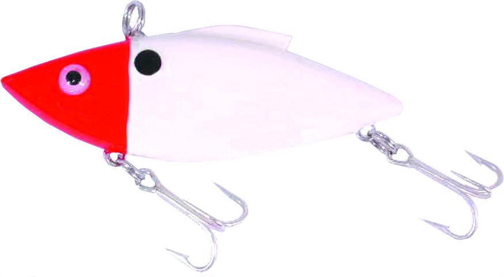 Esca Da Pesca Rat-L-Trap Magnum Force Lipless Crankbait 1 Oz - Silver Electric