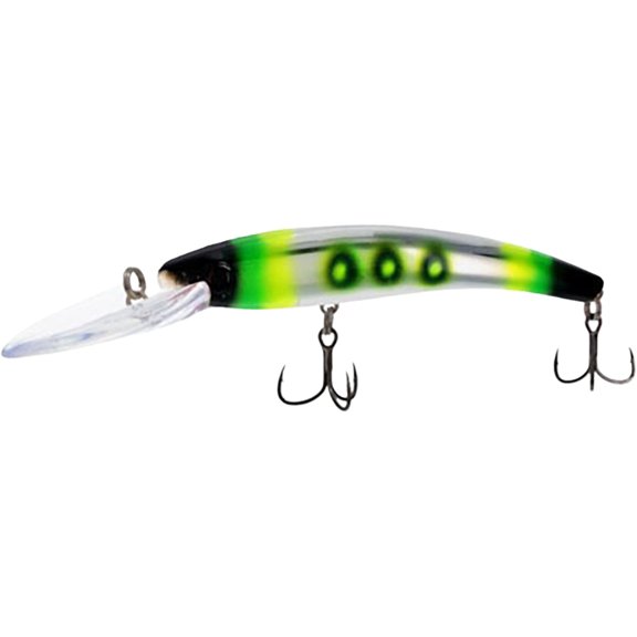 Bill Lewis Precise Walleye Lite Crankbait Chrome Seasick Frog