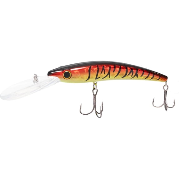 Bill Lewis Precise Walleye Lite Crankbait Red Tiger