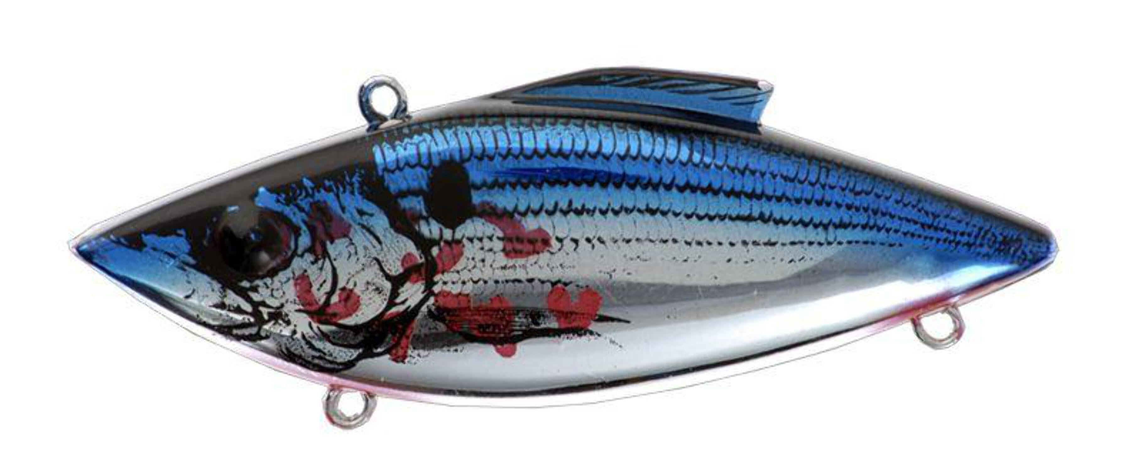 Bill Lewis Rat-L-Trap 1/2oz Silver with Vibrant Fish-Attracting Colors ...