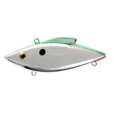 Bill Lewis Rat-L-Trap 1/2Oz Chrome Green Back