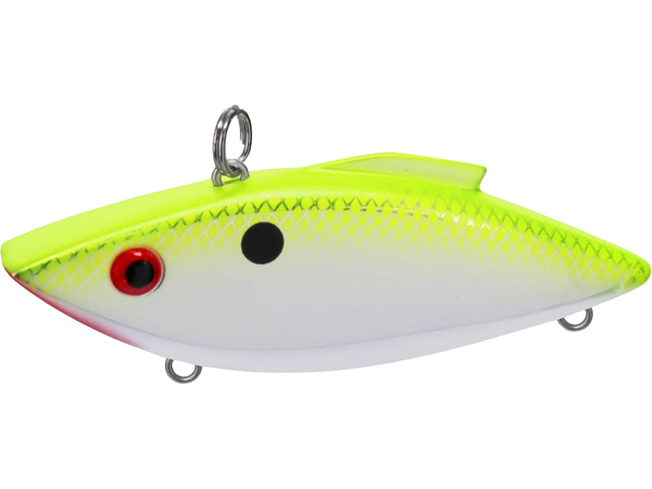 Bill Lewis Rat-L-Trap Saltwater Lipless Crankbait Chartreuse Flash ...