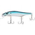 thumbnail image 1 of Bill Lewis Scope Stik 120 Floating Jerkbait Chrome Blue/Orange Belly, 1 of 10