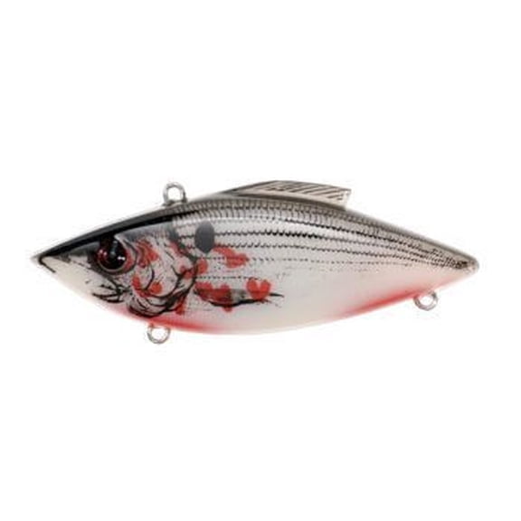BILL LEWIS FISHING TINY-TRAP 1/8 OZ / WHITE BLEEDING SHAD