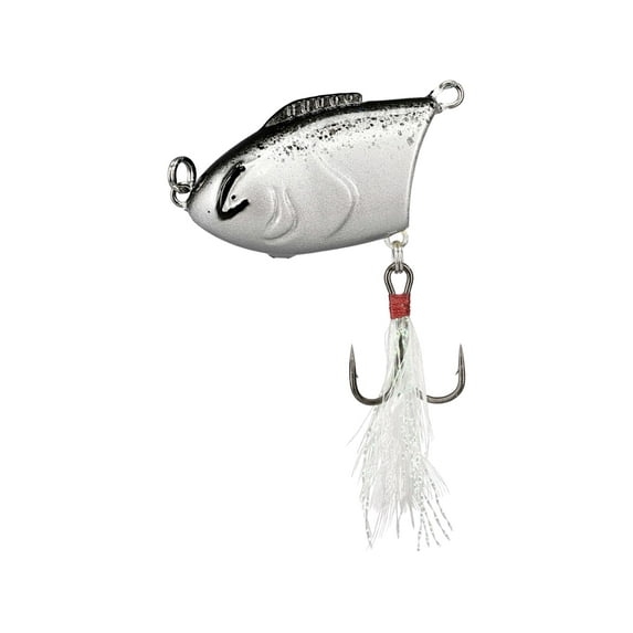 Bill Lewis Zig-Zag Topwater Chrome Black Back