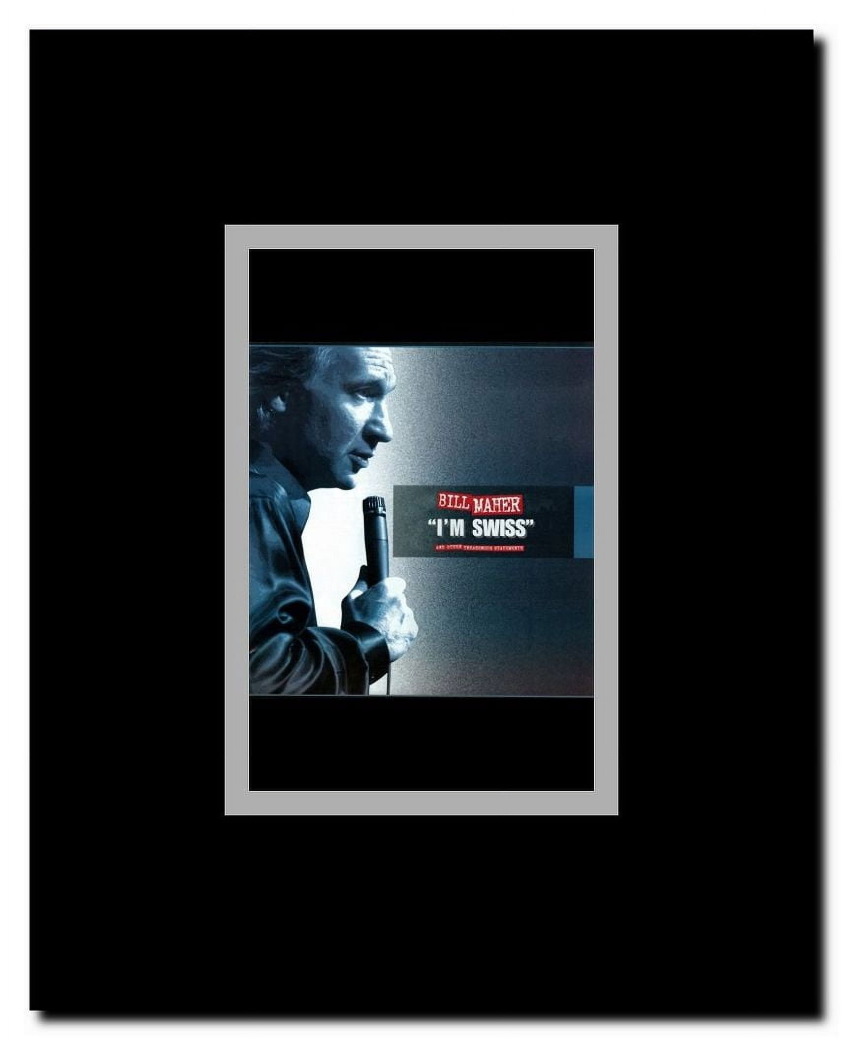 Bill Maher: I'm Swiss Framed Movie Poster