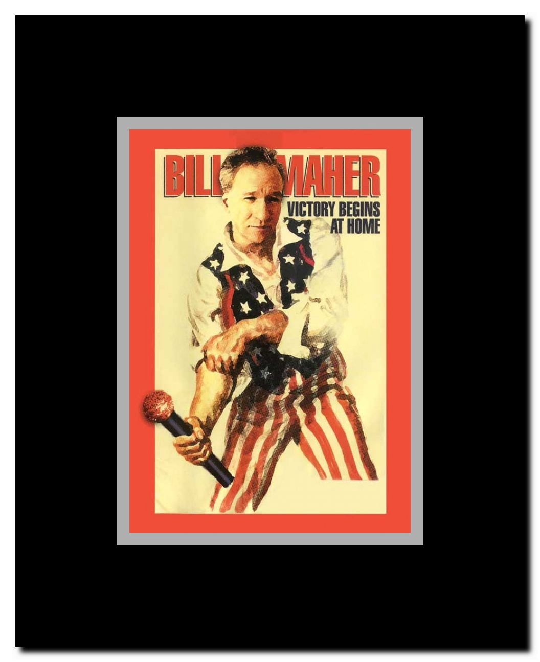 Bill Maher: Victory Begins at Home Framed Movie Poster