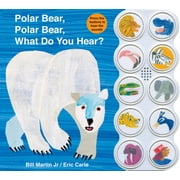 BILL MARTIN; ERIC CARLE Bill Martin: Polar Bear, Polar Bear What Do You Hear? Sound Book (Board Book)