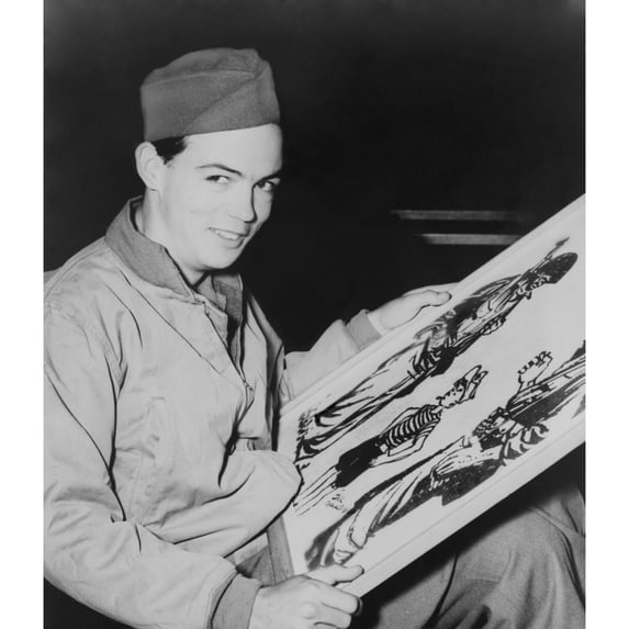 Bill Mauldin History (18 x 24)