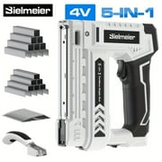 Bill Meyer 20V/4V non-compressor cordless 2-in-1 nail gun, with a lightweight design, suitable for woodworking and interior decoration. Equipped with LED working light, safety guard cover