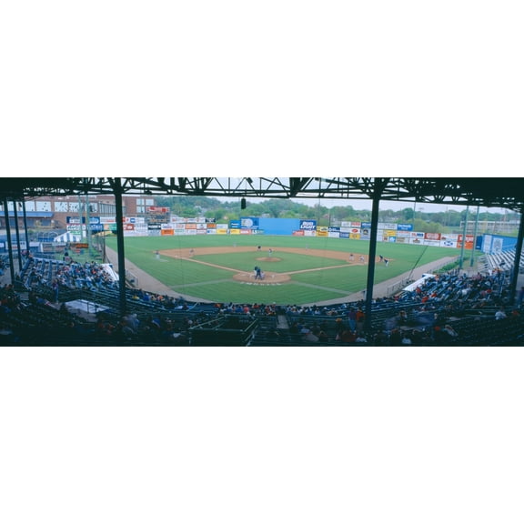 Bill Meyer Stadium, AA Southern League, Greenville, South Carolina Poster Print (27 x 9)