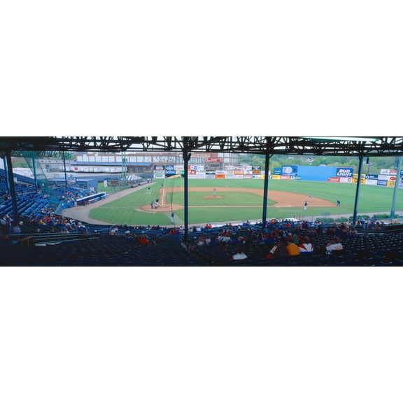 Bill Meyer Stadium, AA Southern League, Greenville, South Carolina Poster Print (36 x 12)