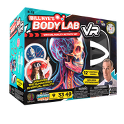 Abacus Brands Bill Nye Scientific Exploration Anatomical Stethoscope VR Body Lab Science Kit for Kids