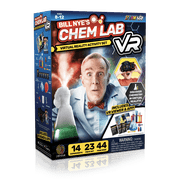 مجموعة أدوات الكيمياء الواقعية Bill Nye The Science Guy من Abacus Brands للأعمار من 8 إلى 12 عامًا