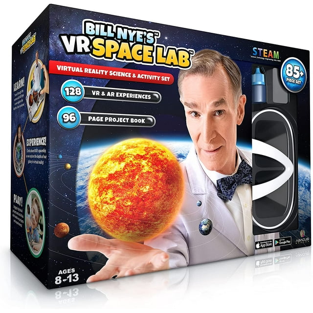Bill Nye's Virtual Reality Space Lab Science Kit for Kids, STEM Toys