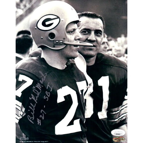 Bill Red Mack Signed Autographed 8X10 Photo Packers "#27 SB I" JSA COA