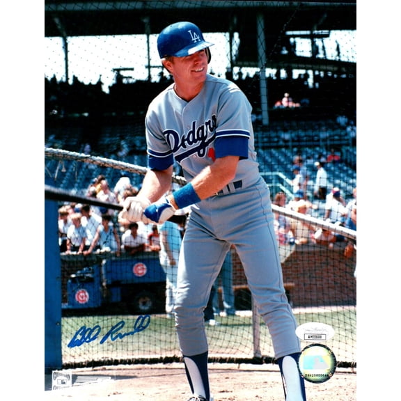 Bill Russell Signed Autographed 8X10 Photo Los Angeles Dodgers Batting Cage JSA