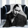 thumbnail image 1 of Bill Skarsgard Blanket Anti-pilling Throw Blanket Plush Blanket Lightweight & Ultra-soft, Warm & Comfy Flannel Fleece Blanket for Couch, Bed, Sofa, 40x50, 1 of 6