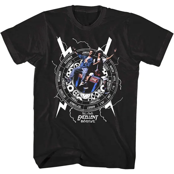 Bill & Ted Chrono Time Travel Men's T Shirt