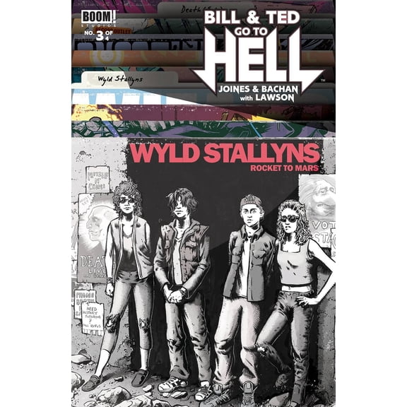Bill & Ted Go To Hell #3 Subscription Nolan Var (Subscription Nolan Var) Boom! Studios Comic Book