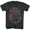 thumbnail image 1 of Bill And Ted Wyld Stallyns Tour Black Heather Adult T-Shirt 5Xl, 1 of 2