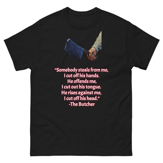 Bill The Butcher Gangs of New York Men's classic TS