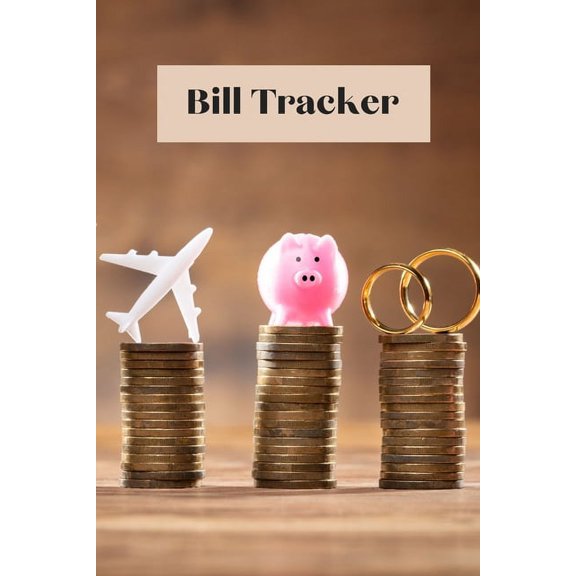 Bill Tracker: monthly bill tracker and organizer 6x9 inch with 122 pages Cover Matte (Paperback)