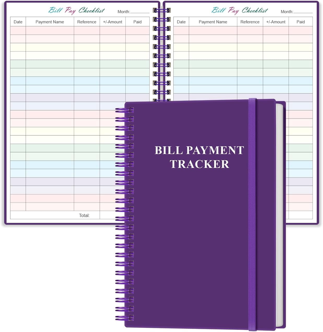 Bill Tracker Notebook - Monthly Bill Organizer & Planner for Personal ...