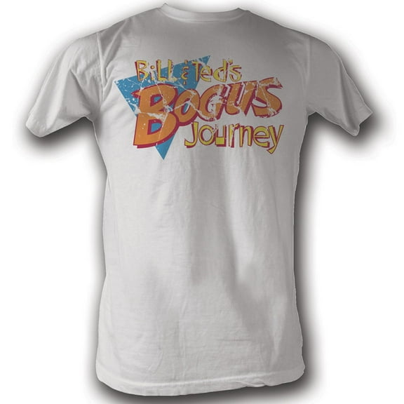 Bill and Ted Bogus White Adult T-Shirt