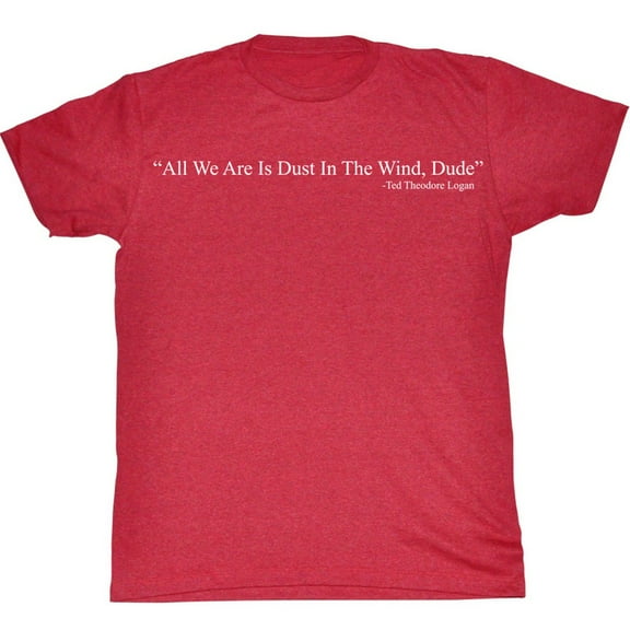 Bill and Ted Dust Red Adult T-Shirt