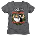 thumbnail image 1 of Bill and Ted Ladies T-Shirt We Wish You a Most Excellent Christmas Tee, Medium, 1 of 2