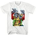 thumbnail image 1 of Bill and Ted Robot Dudes White Adult T-Shirt, 1 of 2