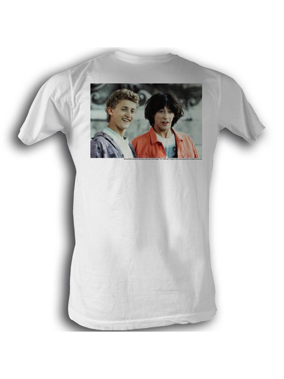 Bill and Ted The Dudes White Adult T-Shirt