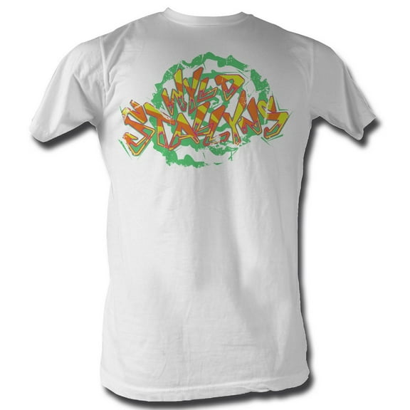 Bill and Ted Willin Out White Adult T-Shirt