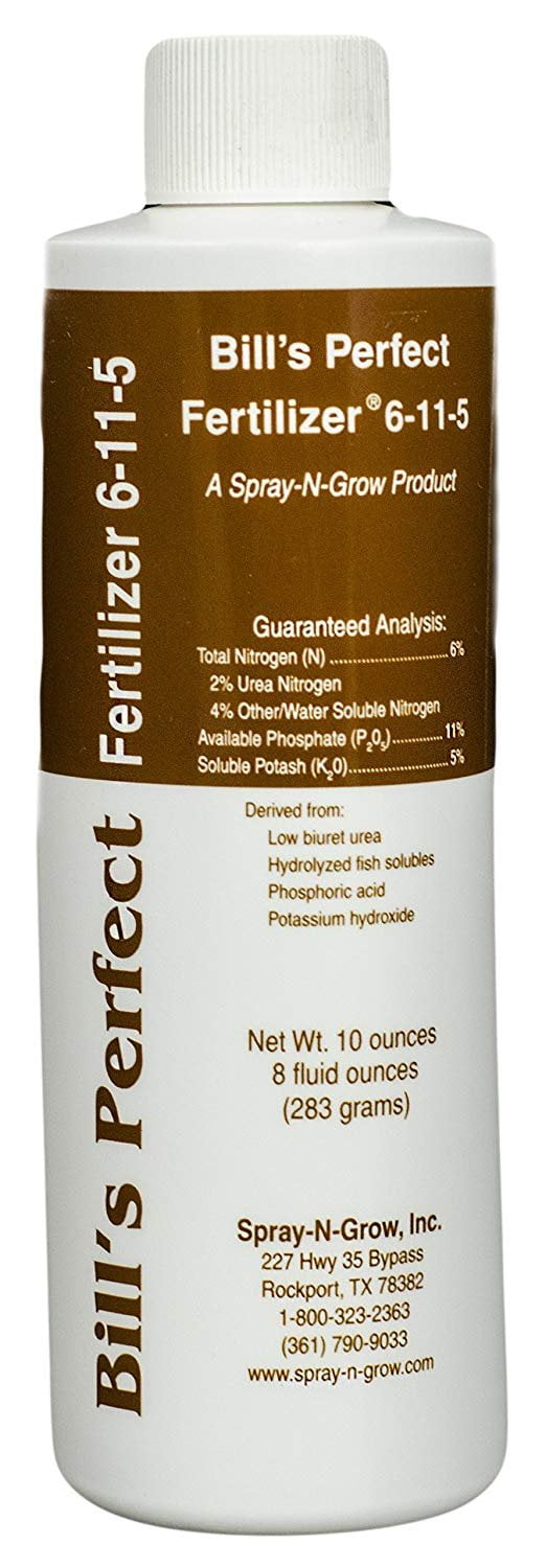 Bill's Perfect Fertilizer Size 8 Ounces by SprayNGrow