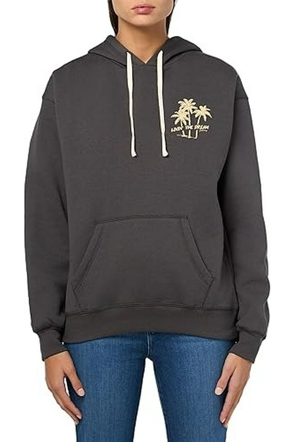 BLACK Women's Livin the Dream Pullover Fleece Sweatshirt, US Medium