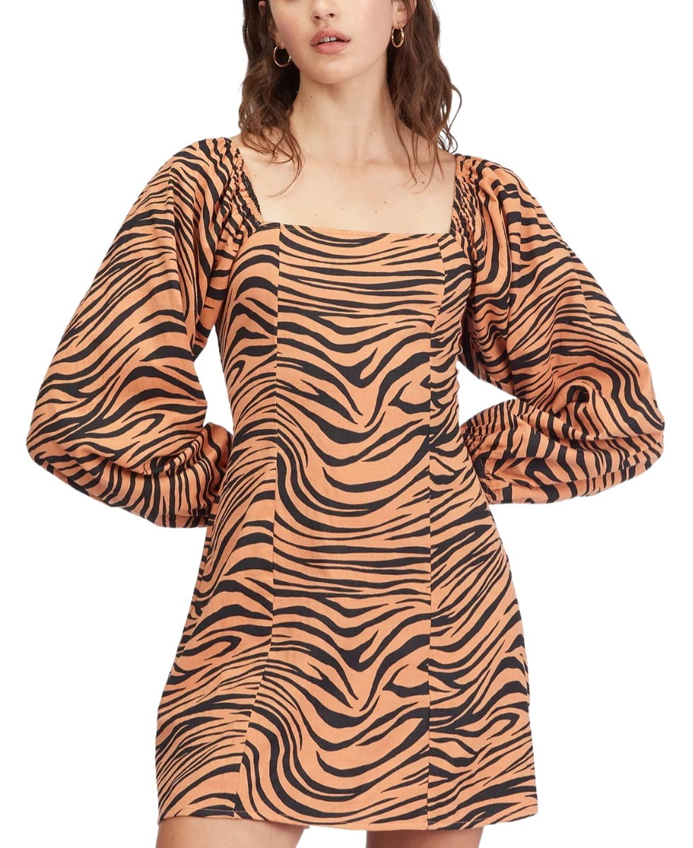 billabong brown dress Billabong Summer Sun Mini Dress