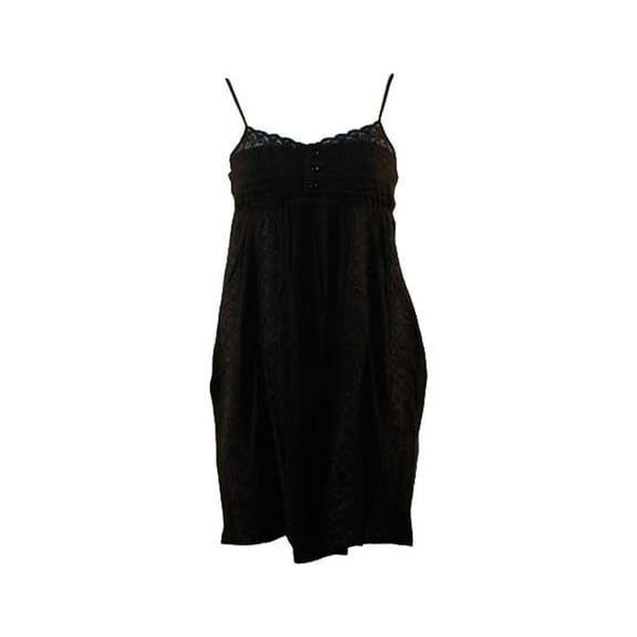 Billabong - Lace Black Juniors Tube Top Dress