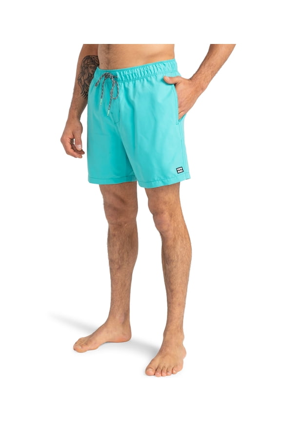Layback Recyclable 16" (41cms) Boardshorts ~ Dark Mint