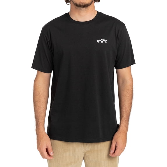 Billabong Men's Crew Neck T-Shirt ~ Arch Wave black