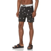 Billabong Mens Standard Sundays Pro Boardshort, 4-Way Performance Stretch, 19 Inch Outseam, Stealth Black