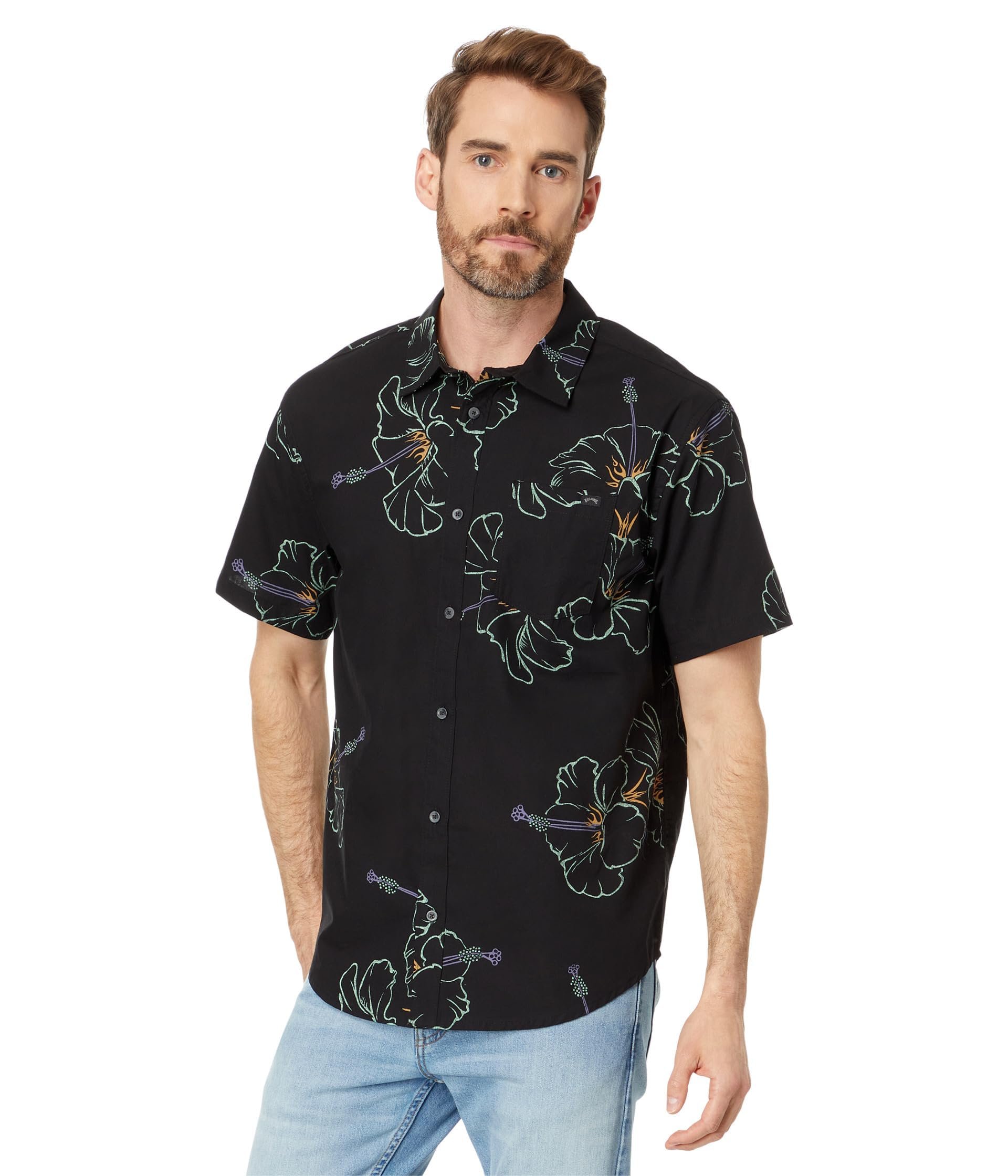 Billabong Men's Standard Surf, Black Green