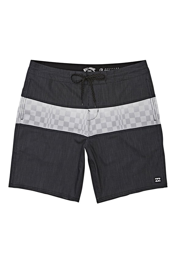 Men's Tribong Lo Tides 19" Boardshorts With Side Pockets (36, Stealth)