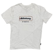 Billabong Mens Walled II Graphic Print Premium Tee T-Shirt Large, Off White