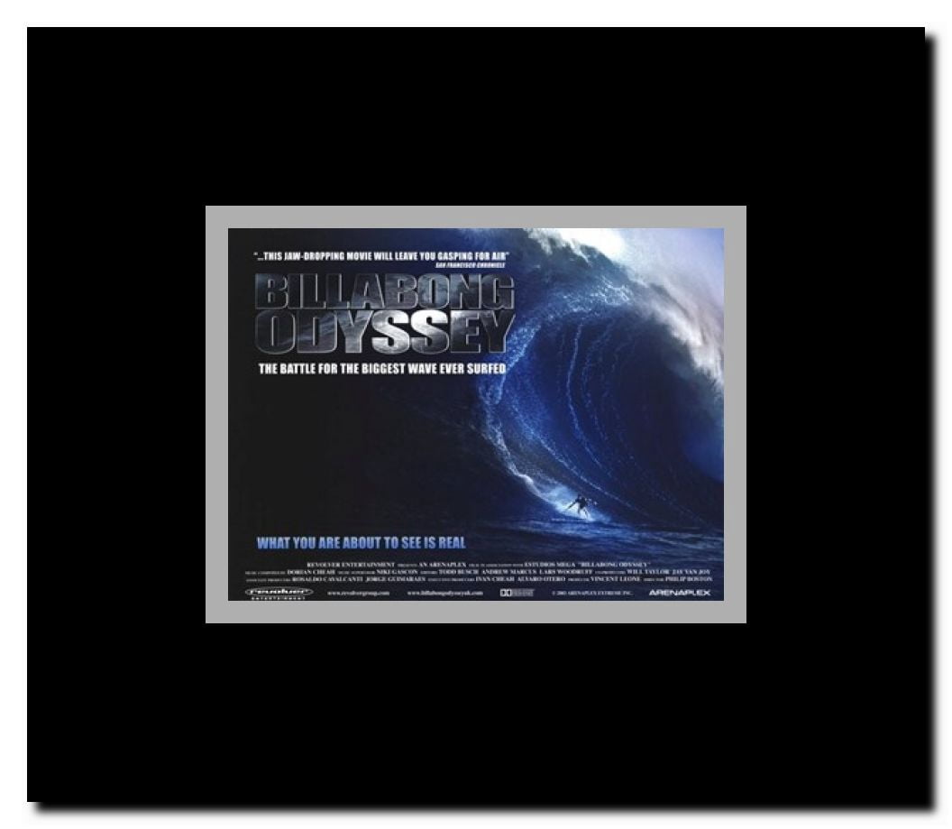Billabong Odyssey Framed Movie Poster