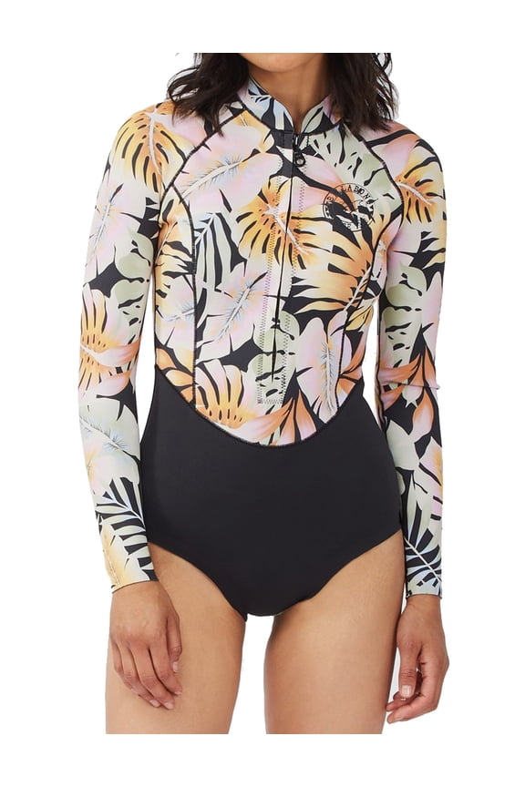 Salty Dayz Light Ls Spring Neoprene Swimsuit in size 12