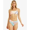 thumbnail image 1 of Billabong Women's Break A Dawn Striped Tube Bandeau Bikini Top (X-Large, Multi), 1 of 6