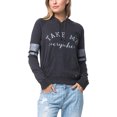 thumbnail image 1 of Billabong Women's Juniors Long Sleeve Graphic Pull over Hoodie Medium Off Black, 1 of 3