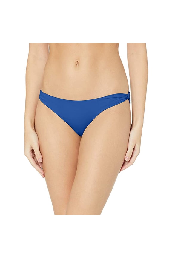 Women's Lowrider Bikini Bottom, Sapphire Blue, Small